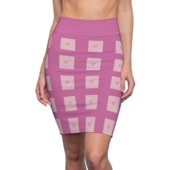 pencil skirt pink - Picture 1 of 3